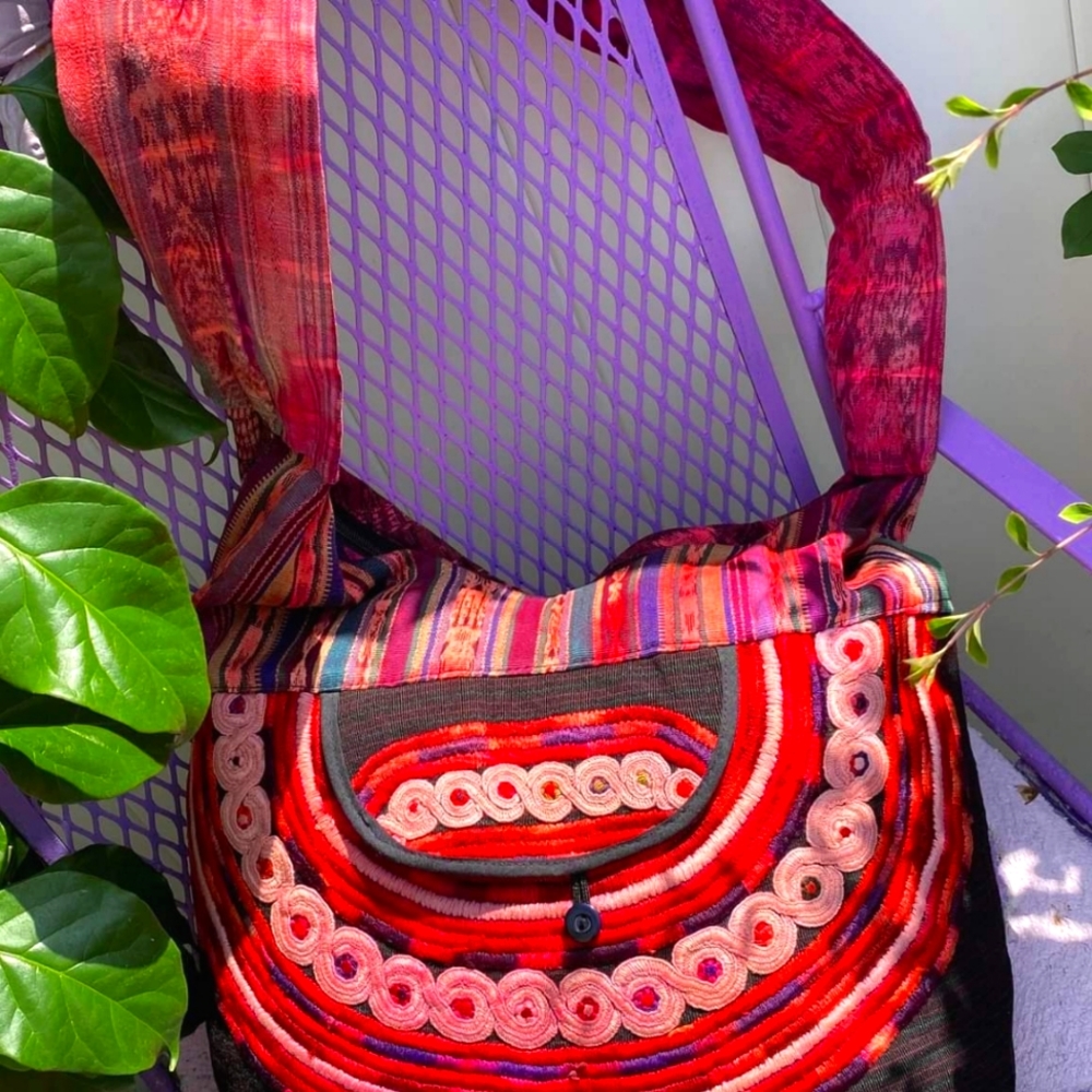 Handmade Floral Bag